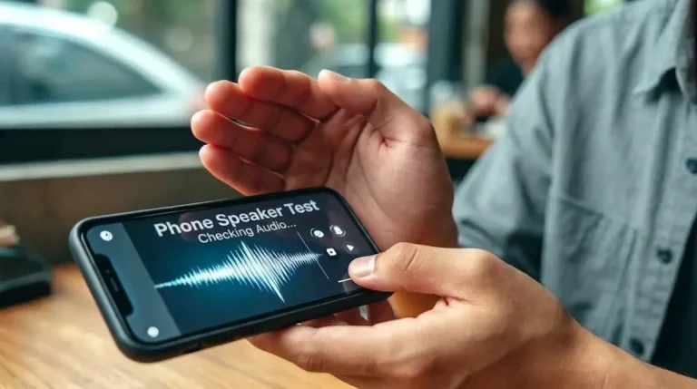 test your phone speaker